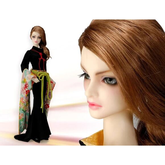 BJD Wig Lot Volks Balljointed Doll Super Dollfie Dream SD DD GARNET WG-218D 8/9 - Picture 4 of 8